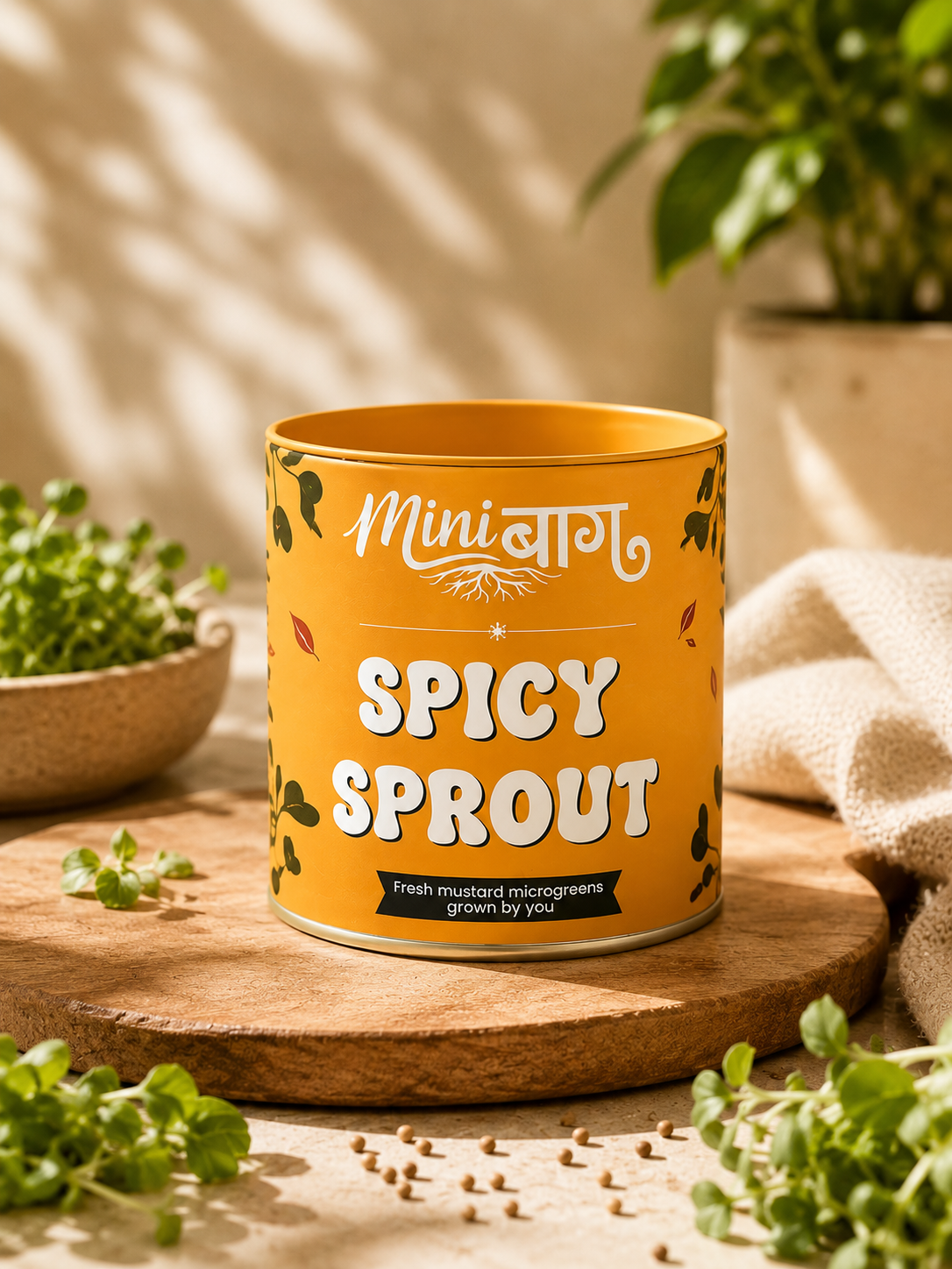 MiniBaag Mustard