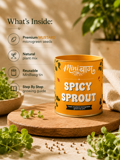 MiniBaag Mustard